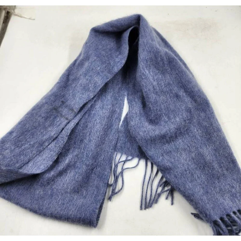 The Men's Store at Bloomingdale's Cashmere Scarf One Size Stone Wash Fringe Trim